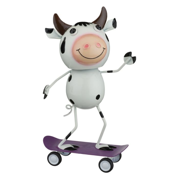 Skateboard Cow