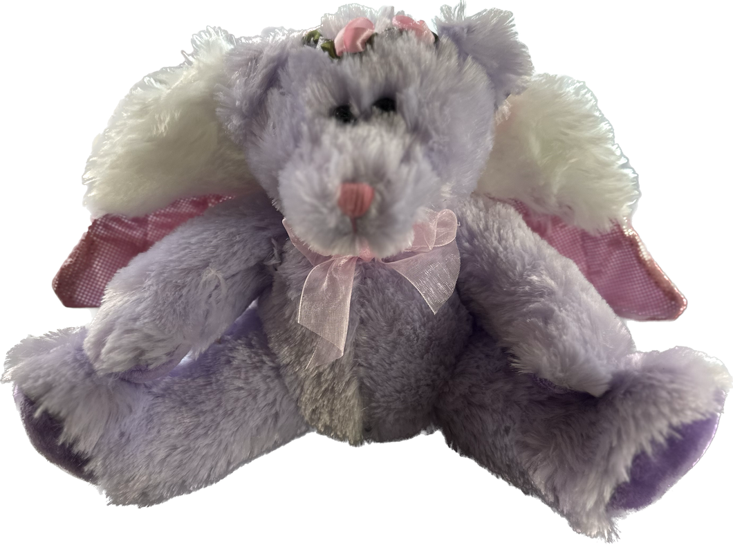 Lavender Angel Bear