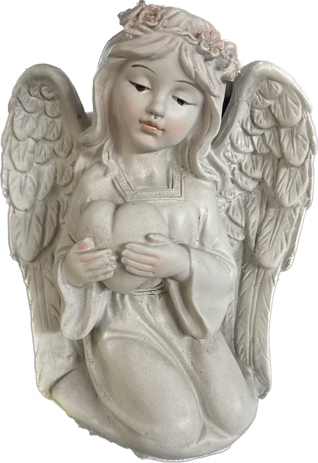 Angel holding Heart